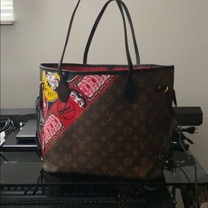 Limited edition Neverfull tote! Rarely worn!